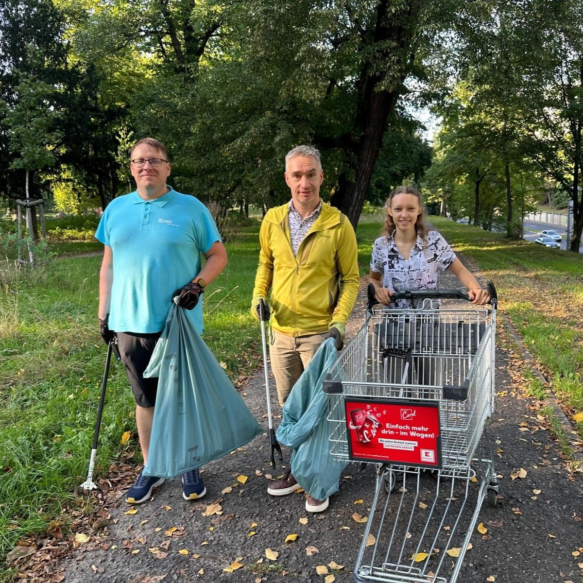World Cleanup Day: IMD Labor Oderland räumt mit Partnern auf