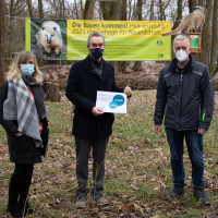 Spende Nasenb&auml;rengehege Wildpark Frankfurt (Oder): Foto 2